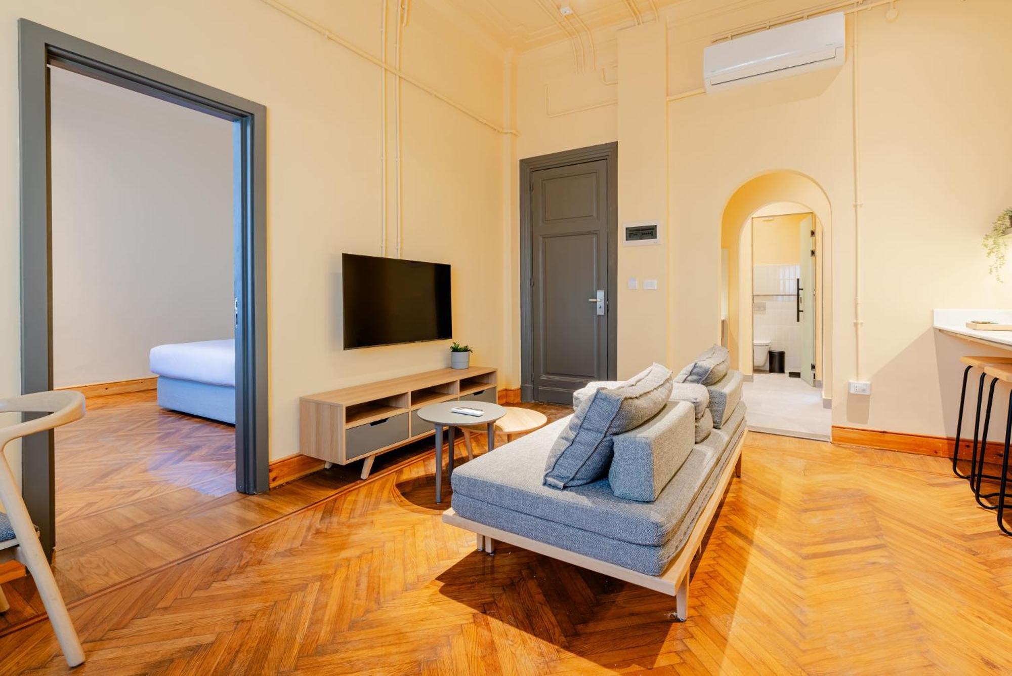 Grey L Studio Apartments Downtown Alexandria Menasce House Екстер'єр фото